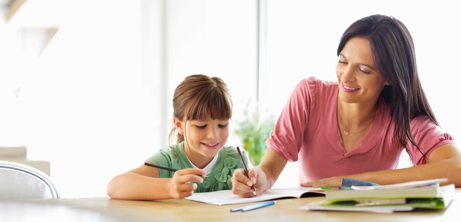 Parents Helping Children With Homework