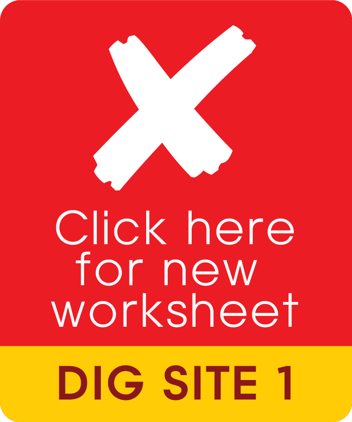 Dig Site 1 Wksht