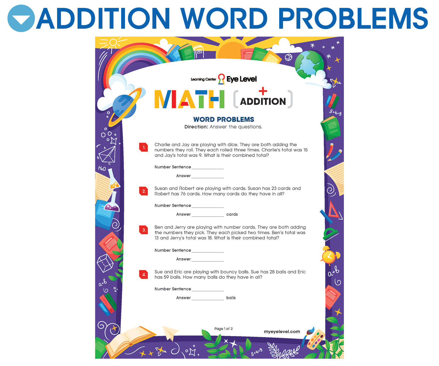Addition+Word+Problems