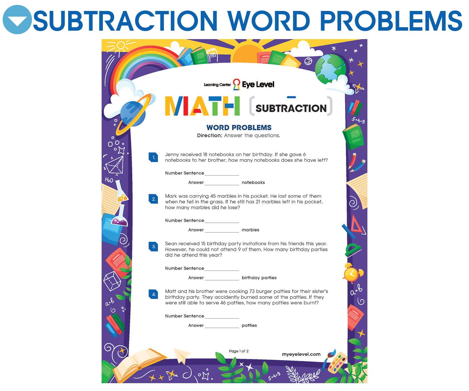Subtraction+Word+Problems